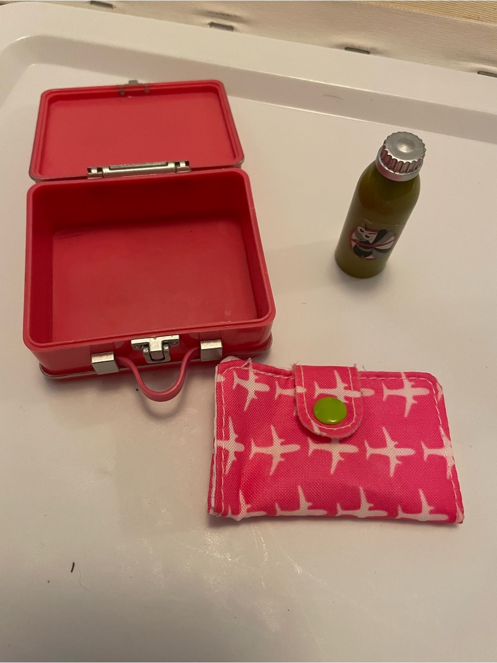 Suitcase and travel kit for American girl doll or our generation